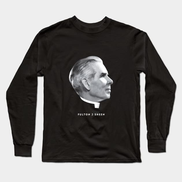 Fulton Sheen Long Sleeve T-Shirt by aphian